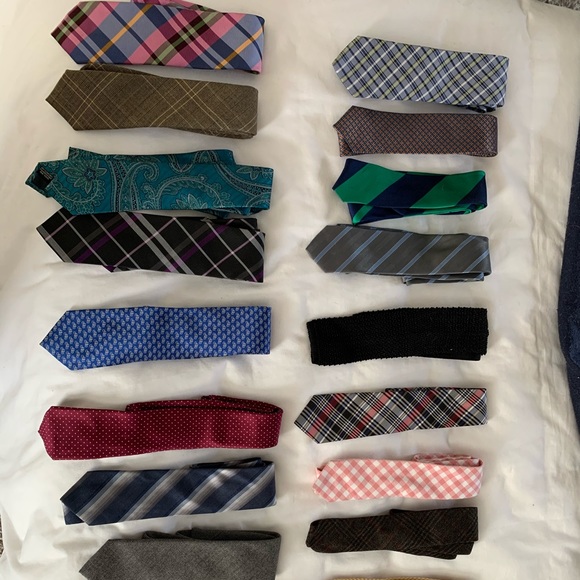 20 Mens Skinny Ties (Tie BarBen ShermClub Mnco)